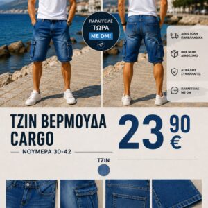 Βερμούδα τζιν cargo
